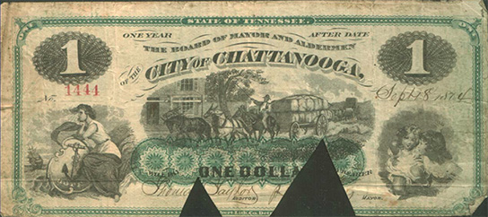 $1 G-1298.01 T1 City Chattanooga